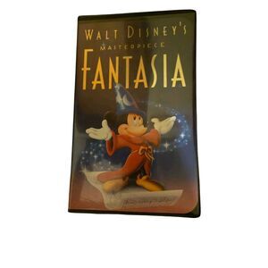 Walt Disney's Masterpiece Fantasia (VHS, 1991) Rare Christmas